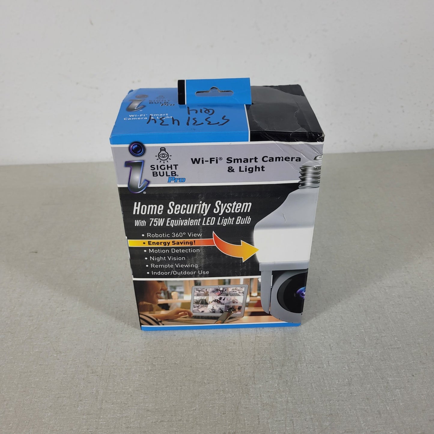 Sight Bulb Pro Wi-Fi Smart Camera & Light Home Security System w/ 75W LED Bulb