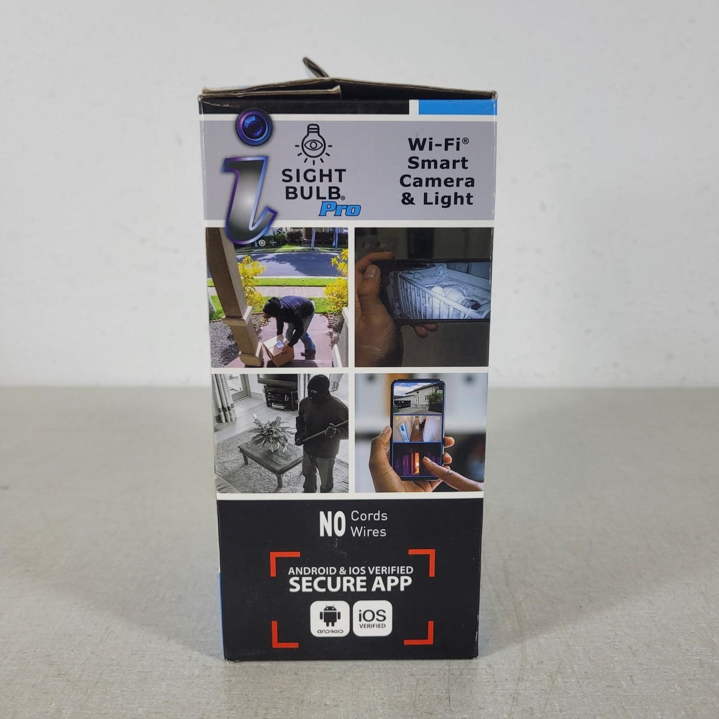 Sight Bulb Pro Wi-Fi Smart Camera & Light Home Security System w/ 75W LED Bulb