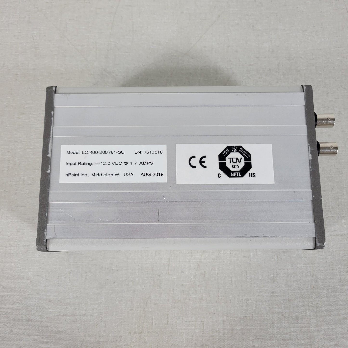 TESTED nPoint LC.400 DSP Piezo Controller Nanopositioning Motion Control w/ PC