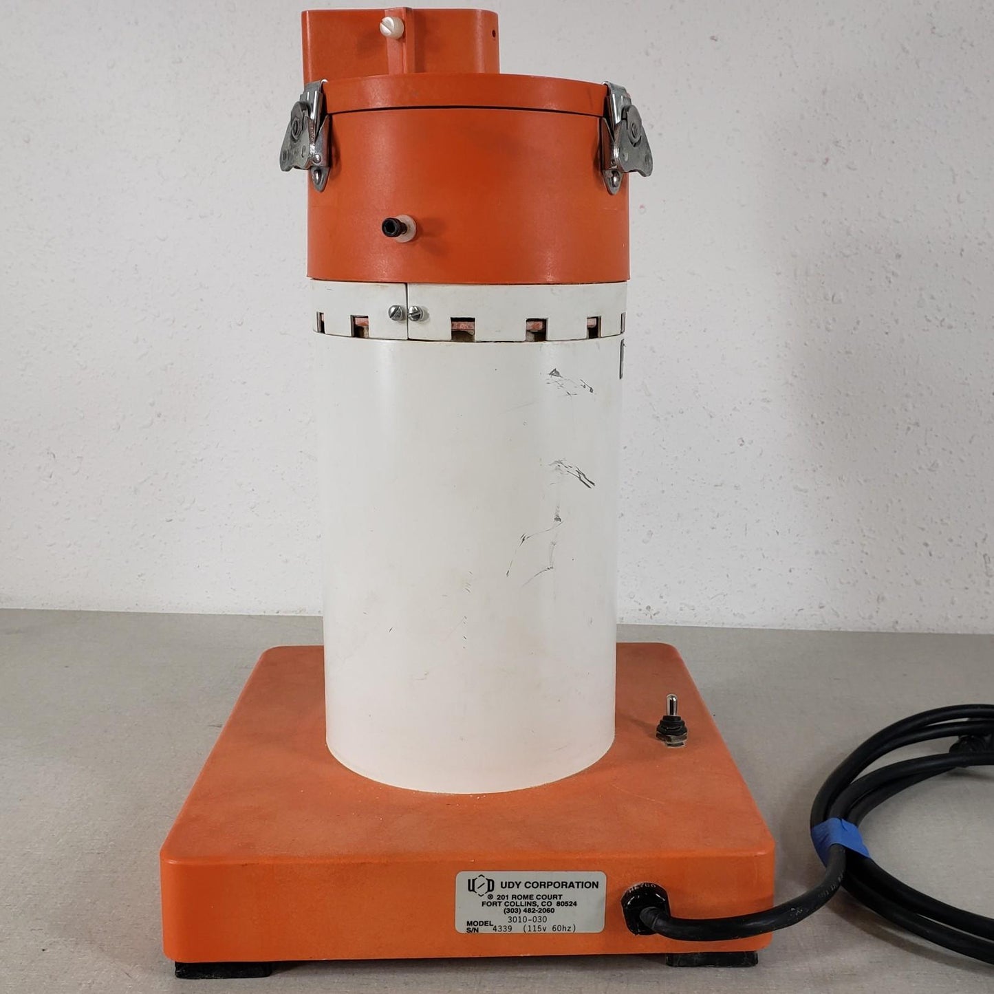 Tested Works Udy Corp Cyclone Sample Mill 3010-030 Lab Grinder w/ Acessories