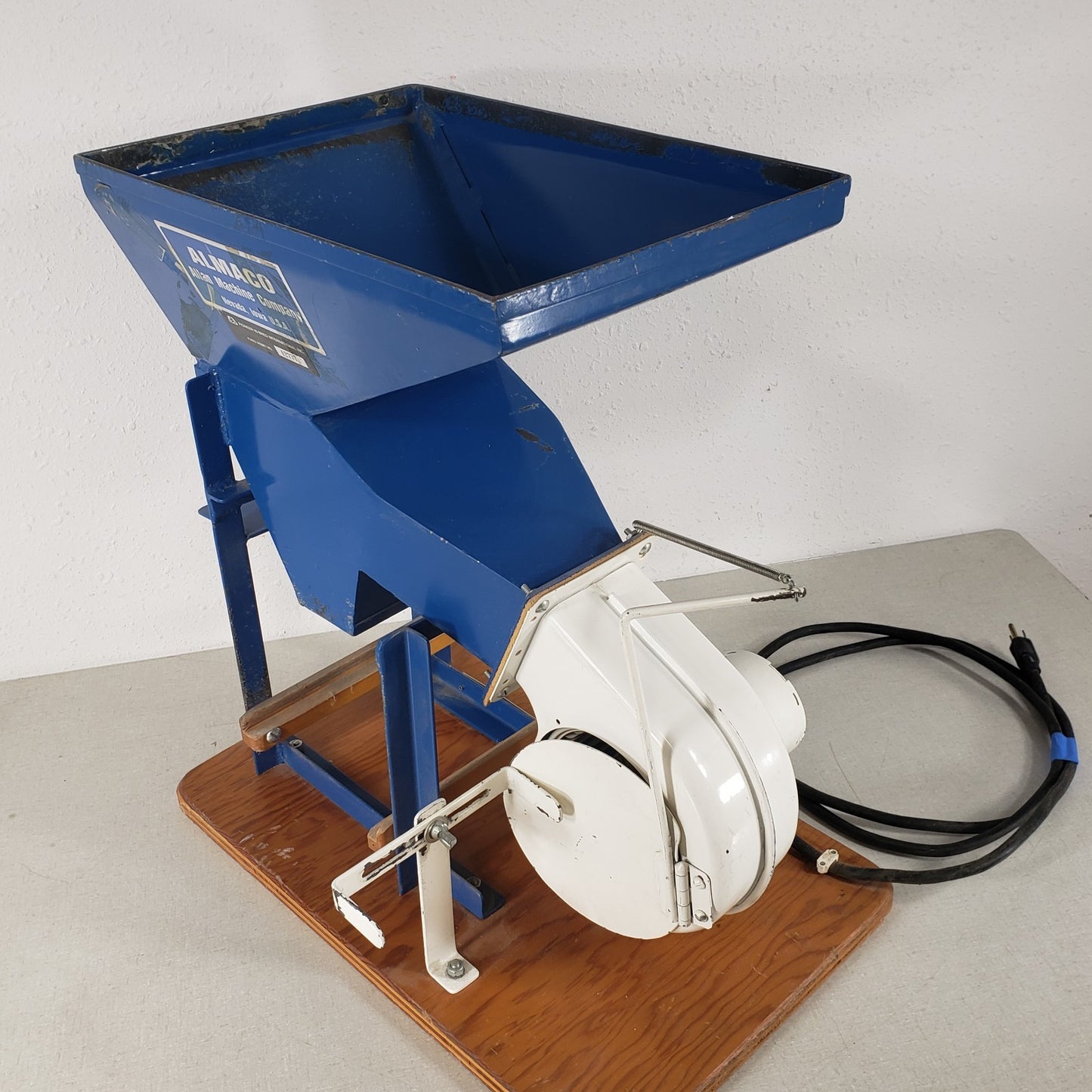 ALMACO ABSC-1 Air Blast Seed Cleaner Bench Top Tested Working Grain Research Lab