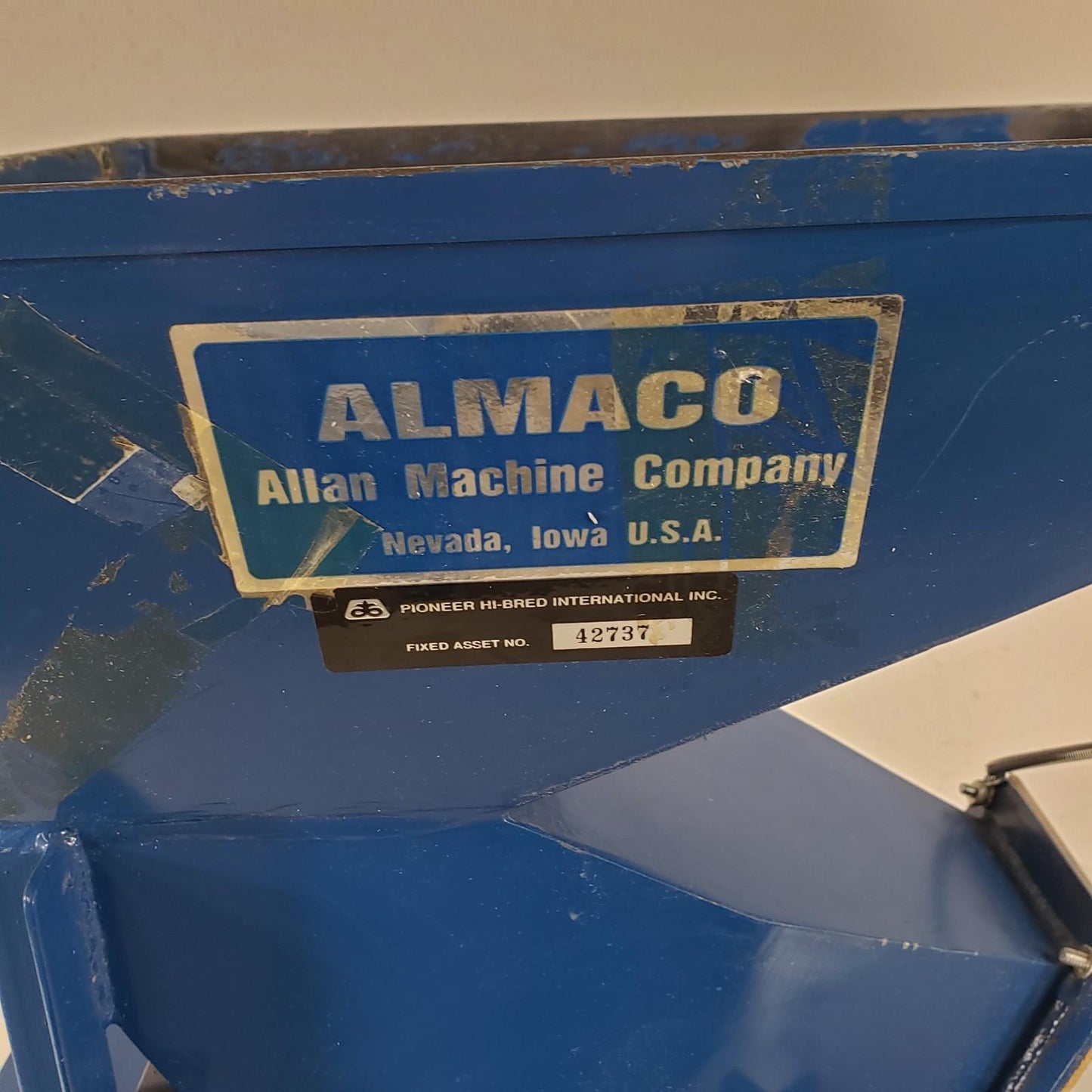 ALMACO ABSC-1 Air Blast Seed Cleaner Bench Top Tested Working Grain Research Lab