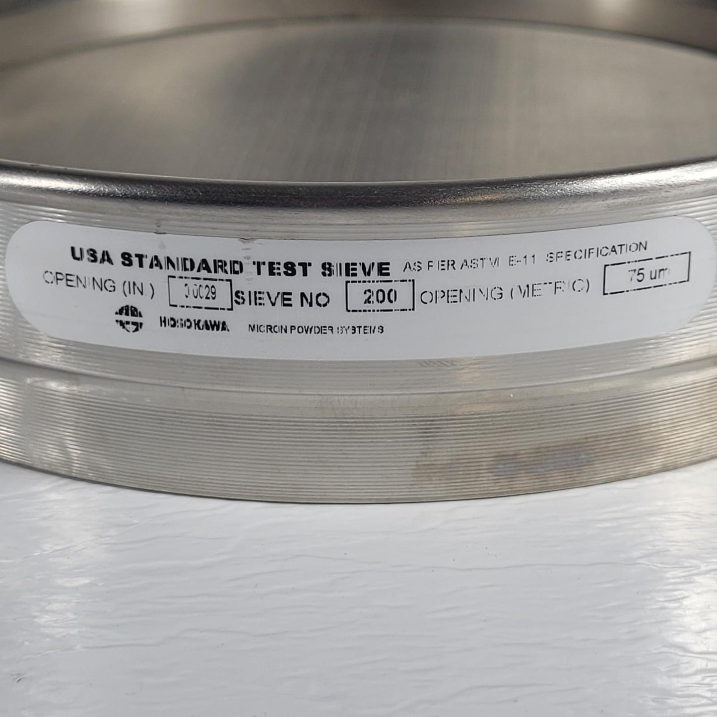TESTED Hosokawa Micron Powder Systems Air Jet Sieve w/ 250, 150 & 75 um Sieves