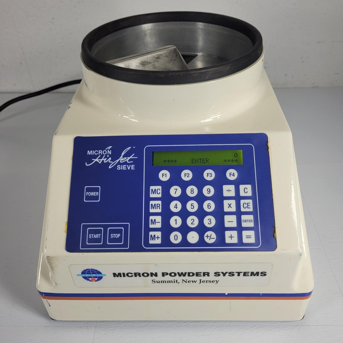 TESTED Hosokawa Micron Powder Systems Air Jet Sieve w/ 250, 150 & 75 um Sieves