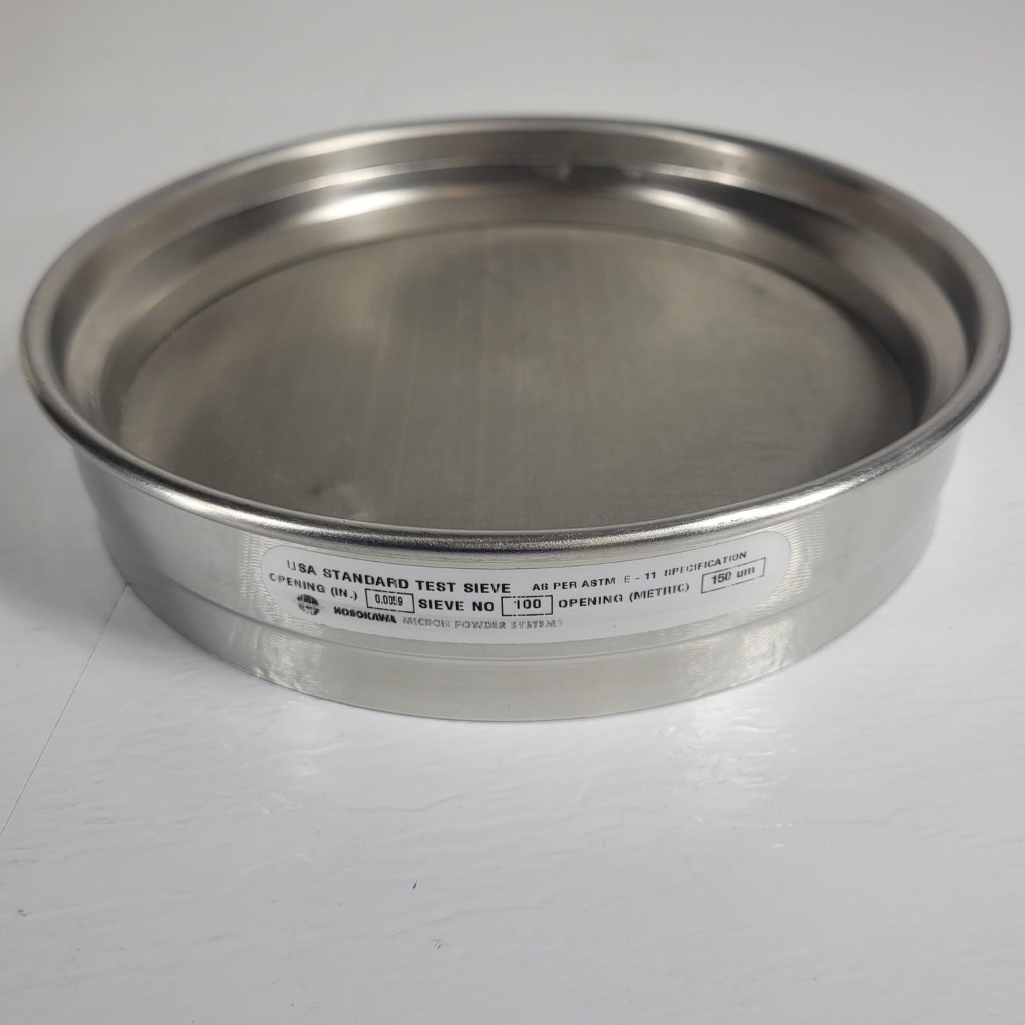 TESTED Hosokawa Micron Powder Systems Air Jet Sieve w/ 250, 150 & 75 um Sieves