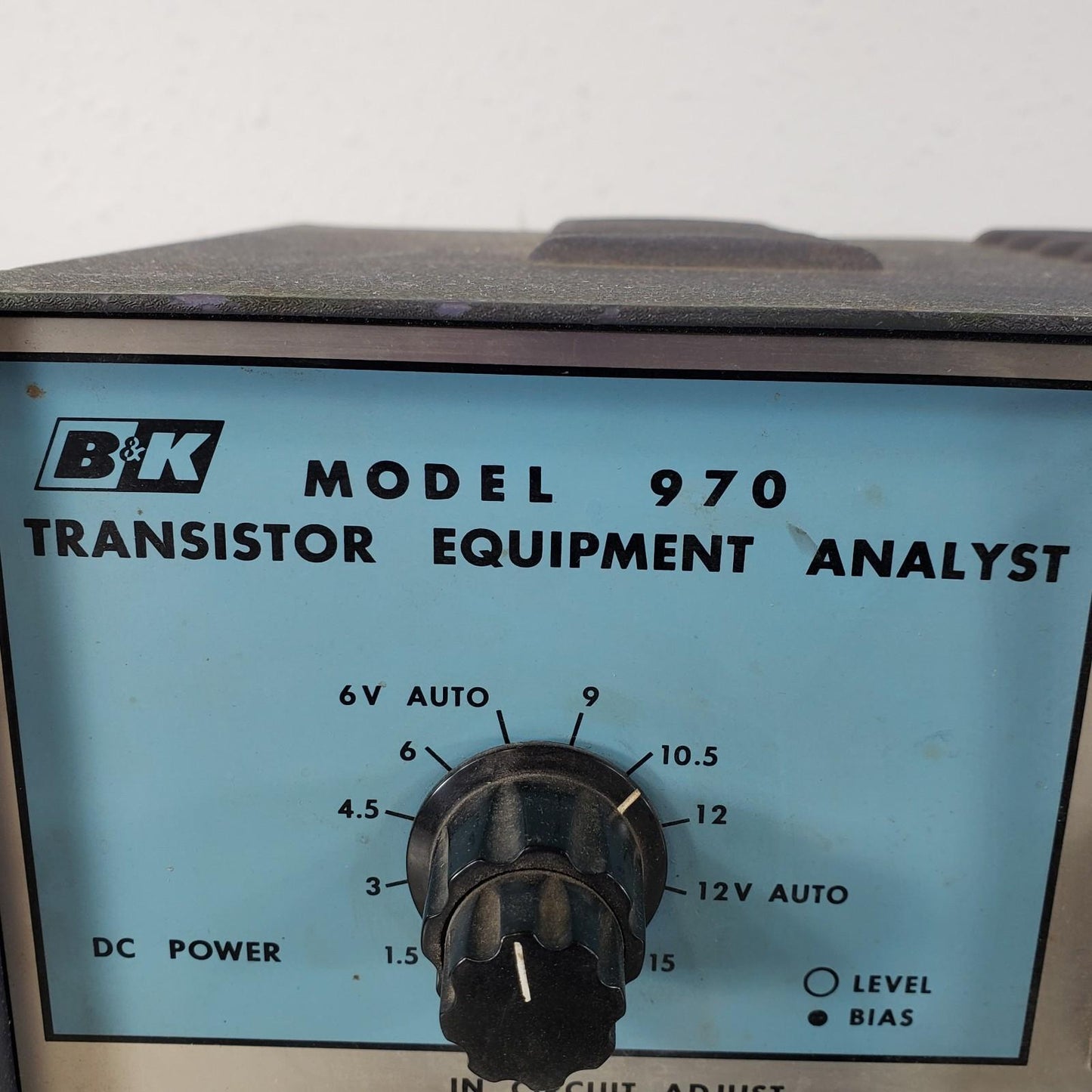 B&K Dynascan 970 Vintage Transistor Equipment Analyst with Instruction Manual