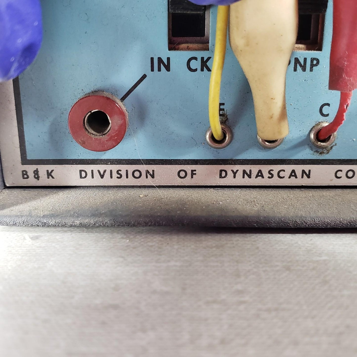B&K Dynascan 970 Vintage Transistor Equipment Analyst with Instruction Manual