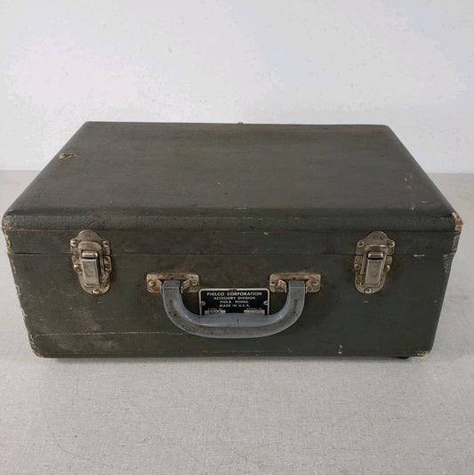Vintage PHILCO 9200 Vacuum Tube Tester with Original Instructions