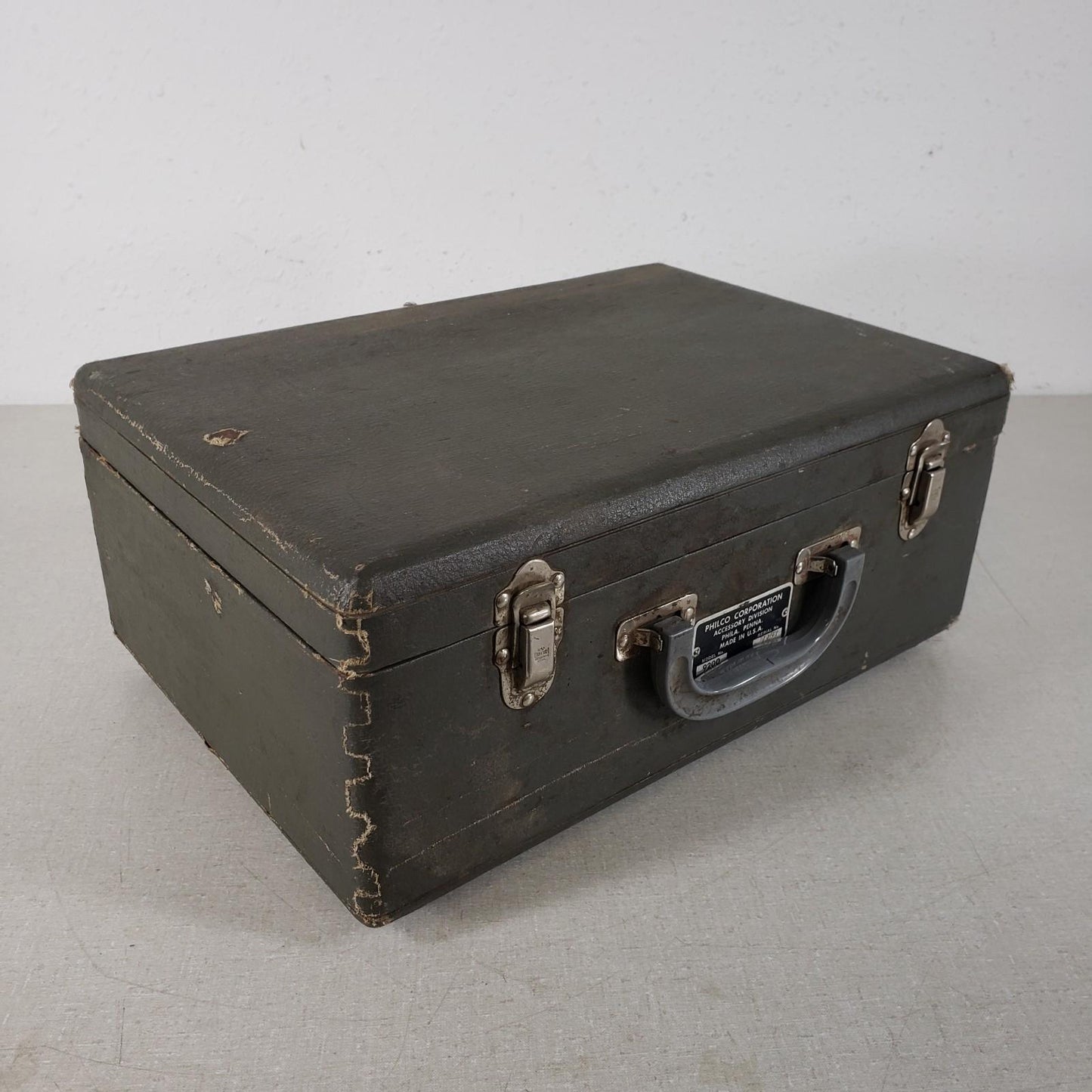 Vintage PHILCO 9200 Vacuum Tube Tester with Original Instructions