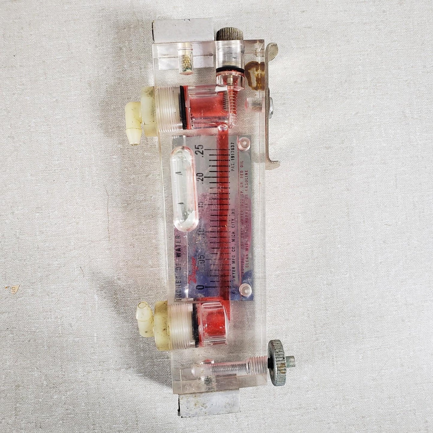 Dwyer 1200 Combustion Test Kit Magnehelic Gauge Smoke Pump w/ Case