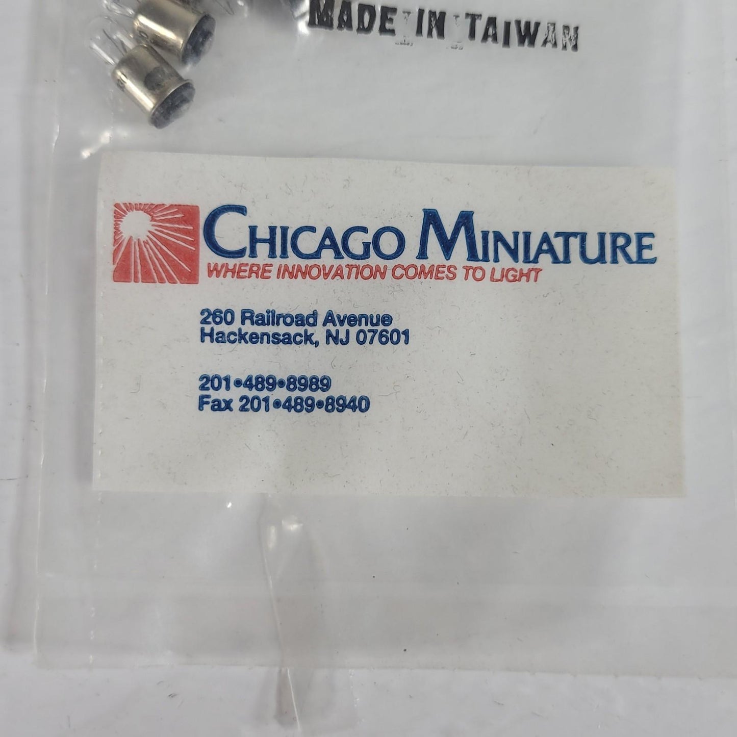 10-Pack Chicago Miniature 330 Miniature Light BULB Lamp 14.0V .08A