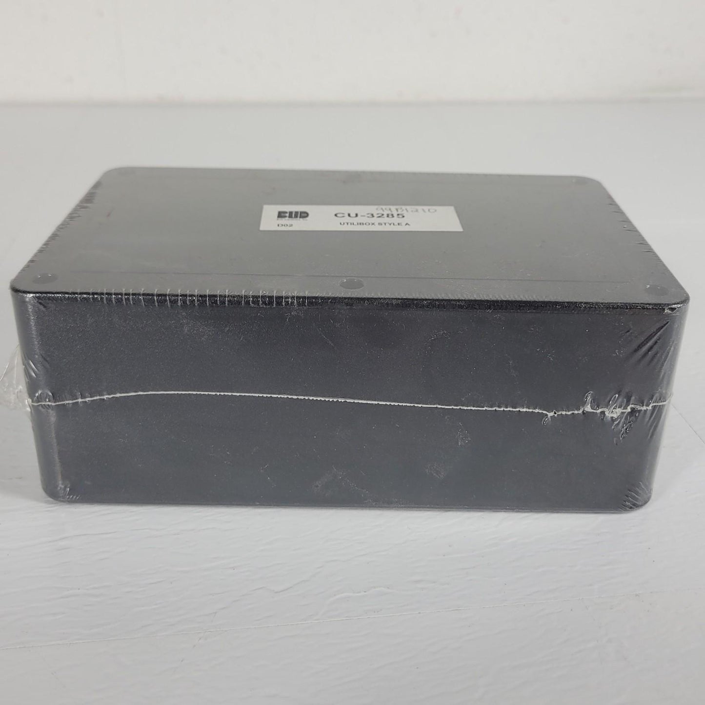 BUD Industries Box with Cover ABS Black 8.25"L X 5.151"W CU-3285 / CU3285