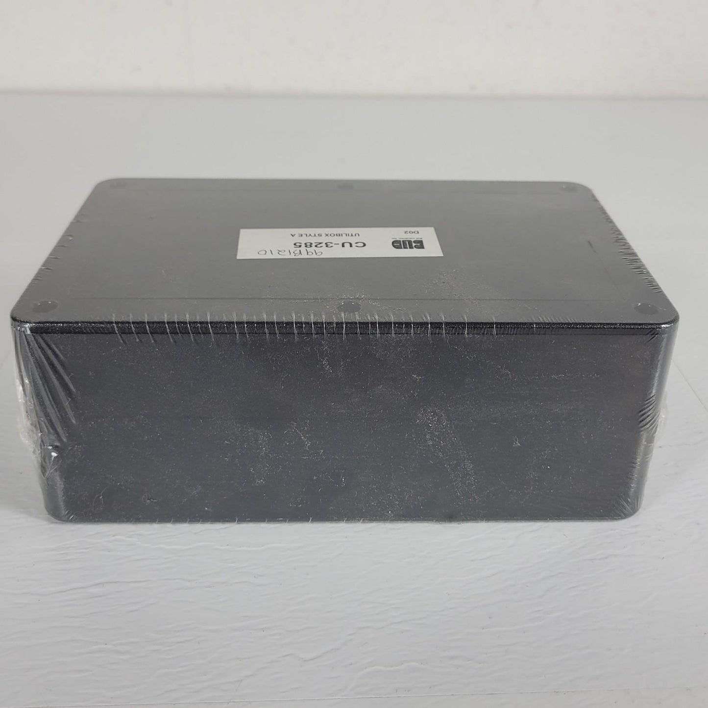 BUD Industries Box with Cover ABS Black 8.25"L X 5.151"W CU-3285 / CU3285