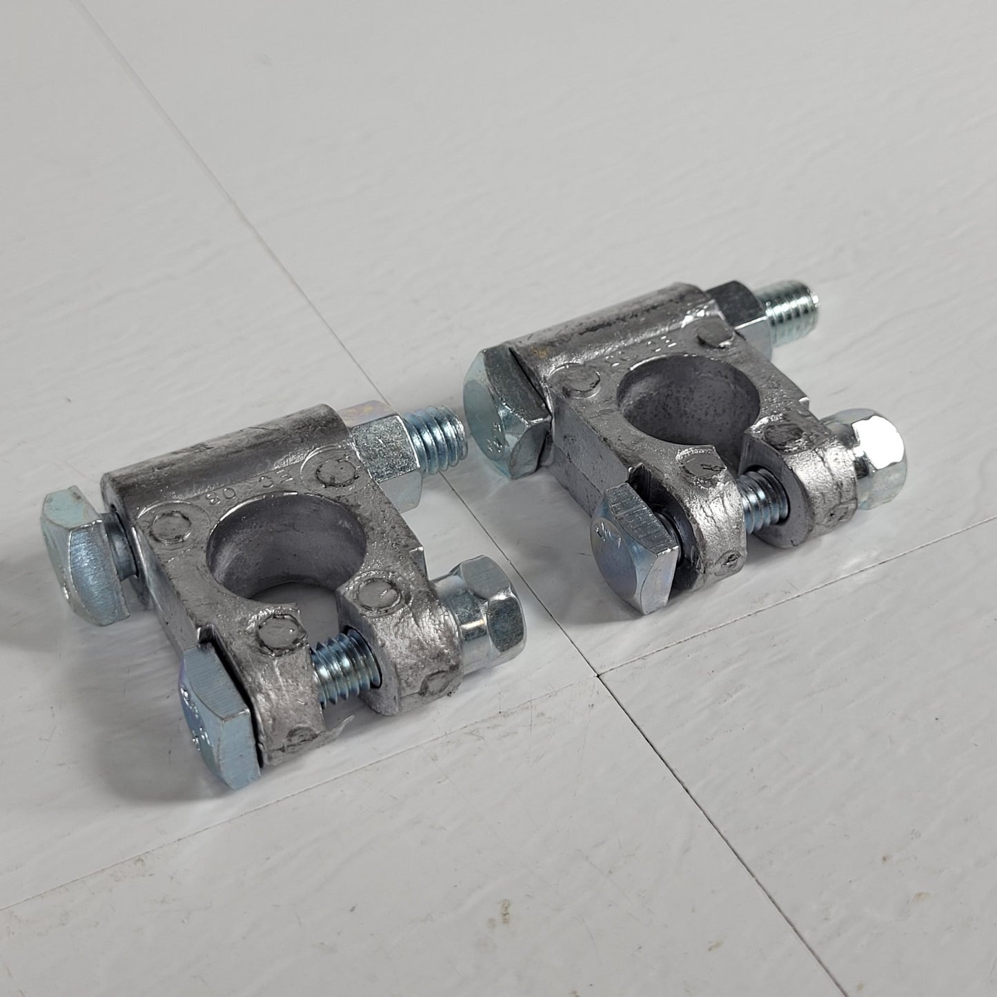 2 Units: Lawson 45813 3/8" Military Standard Battery Terminals A52425-1 Pair
