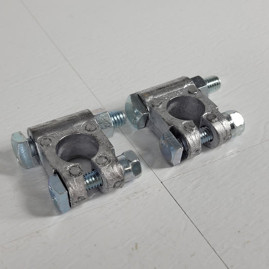 2 Units: Lawson 45813 3/8" Military Standard Battery Terminals A52425-1 Pair