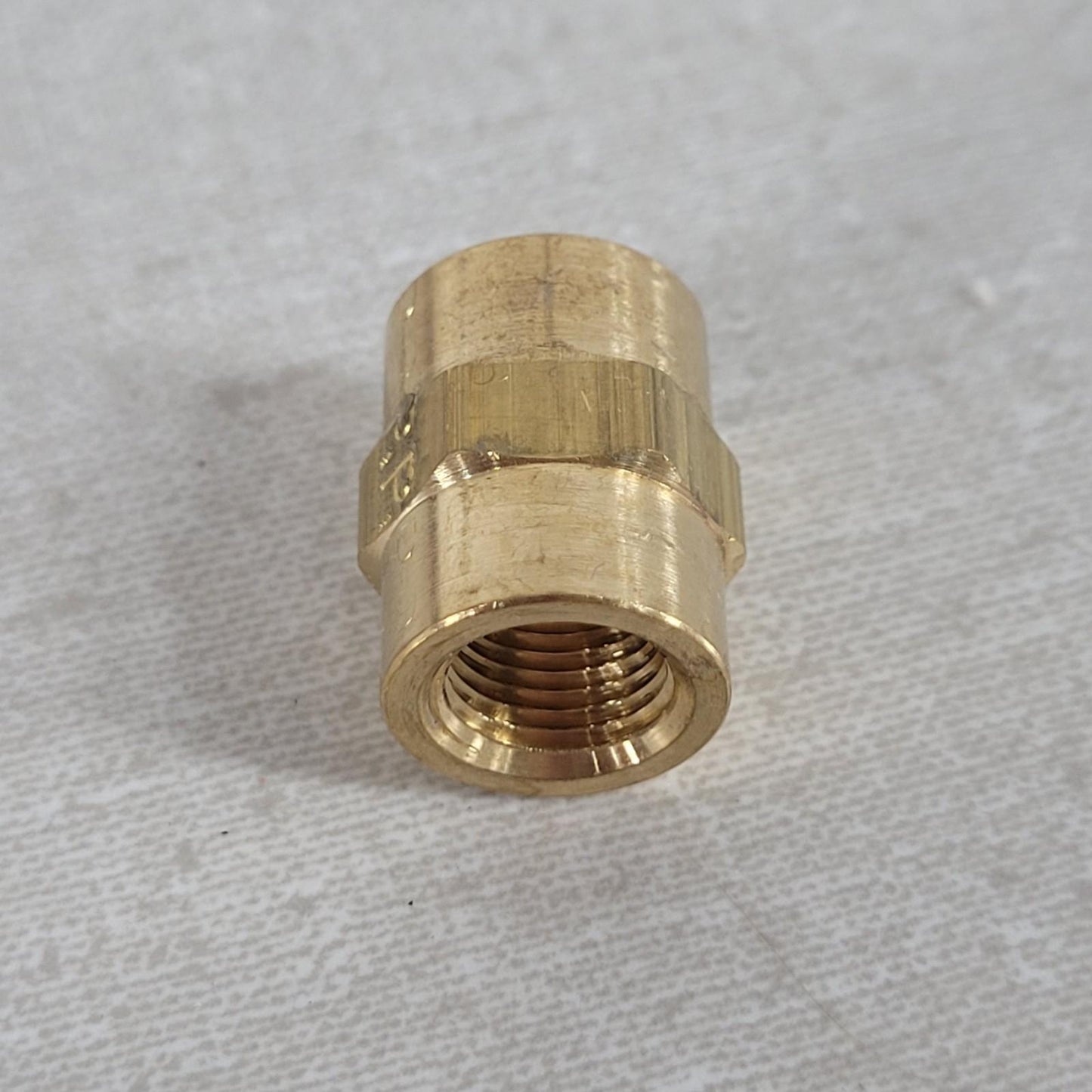 5 Pack Parker Brass Couplings 1/4" FNPT Female X207P-2 Pipe Fitting