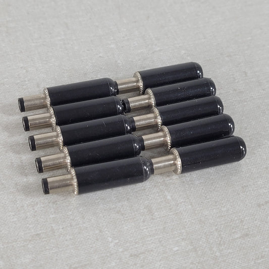 10 Pack Switchcraft 5A DC Power Plug Connector, 9.5 mm, Cable Mount 37F2995