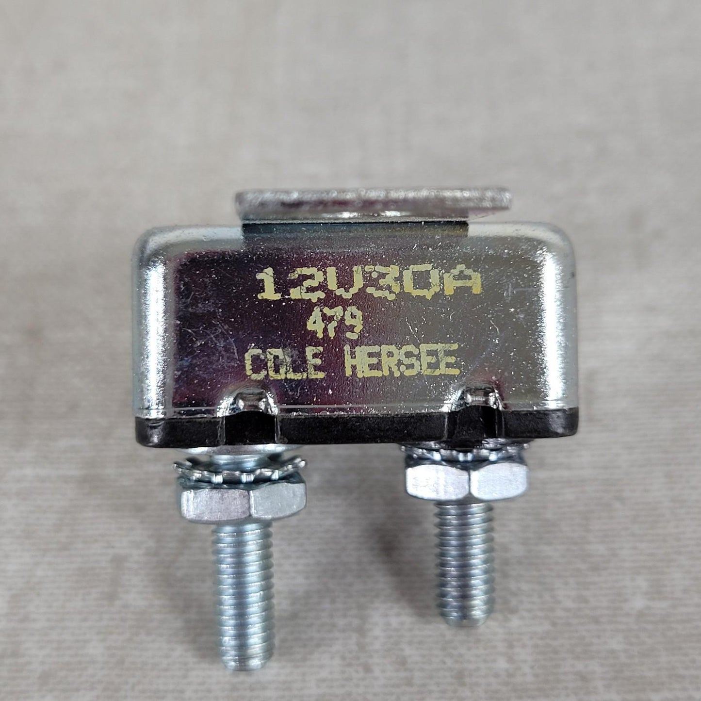 3 Pack Cole Hersee 12v 30 A  Auto Reset Circuit Breaker w/ 90 dg 30128-30
