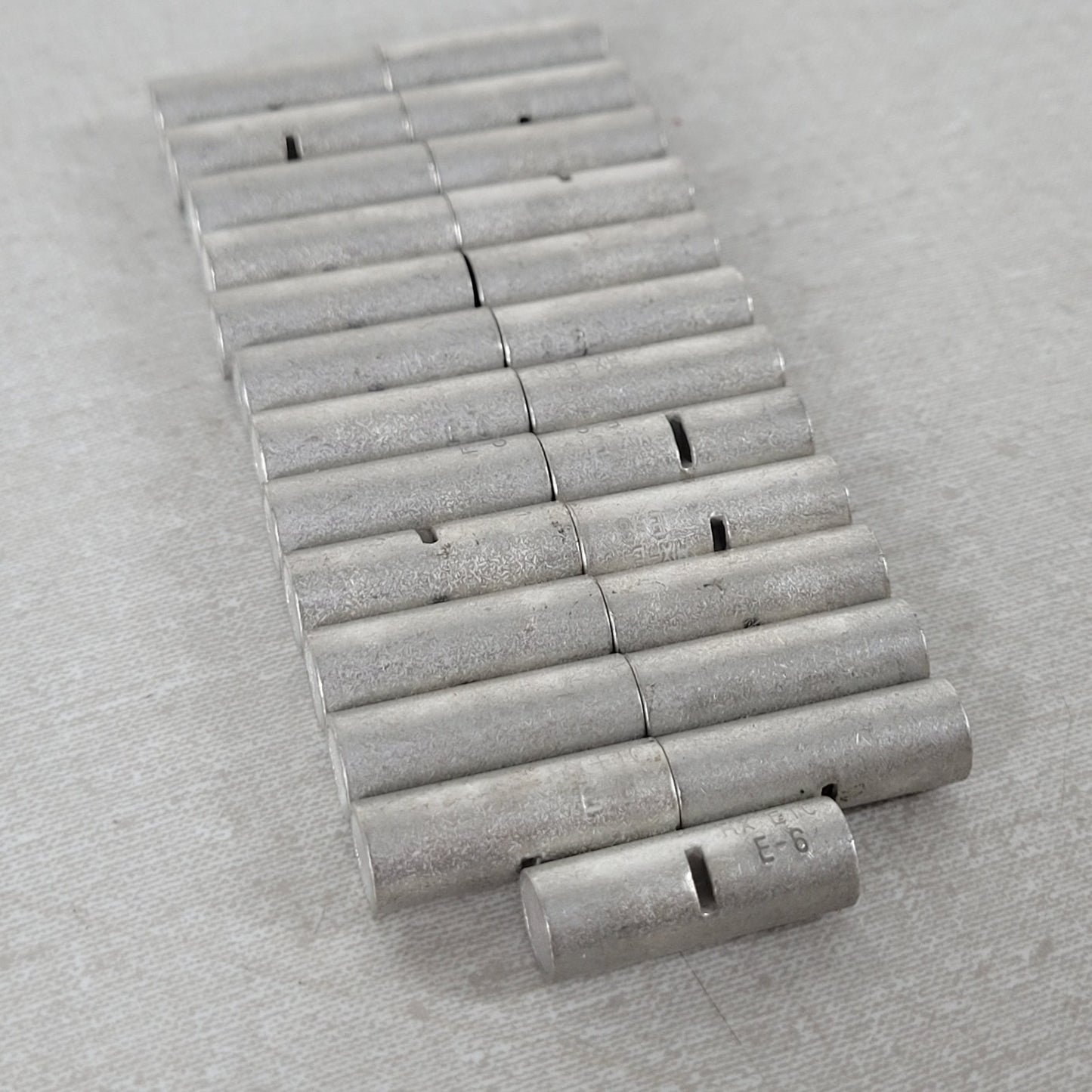 25CT Non Insulated BUTT Terminals Uninsulated #6 Wire Gauge AWG MOLEX 0192150040