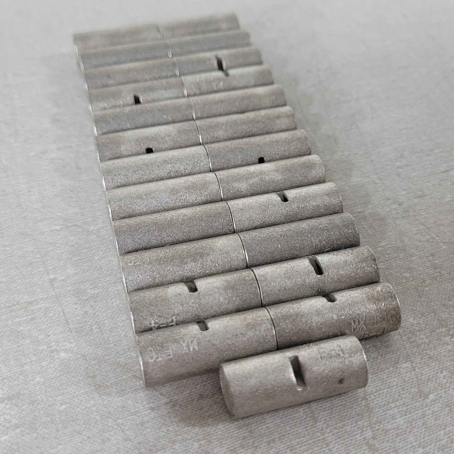 25CT Molex Non Insulated BUTT Terminals Uninsulated #4 Wire AWG 0192150045