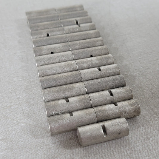 25CT Molex Non Insulated BUTT Terminals Uninsulated #4 Wire AWG 0192150045