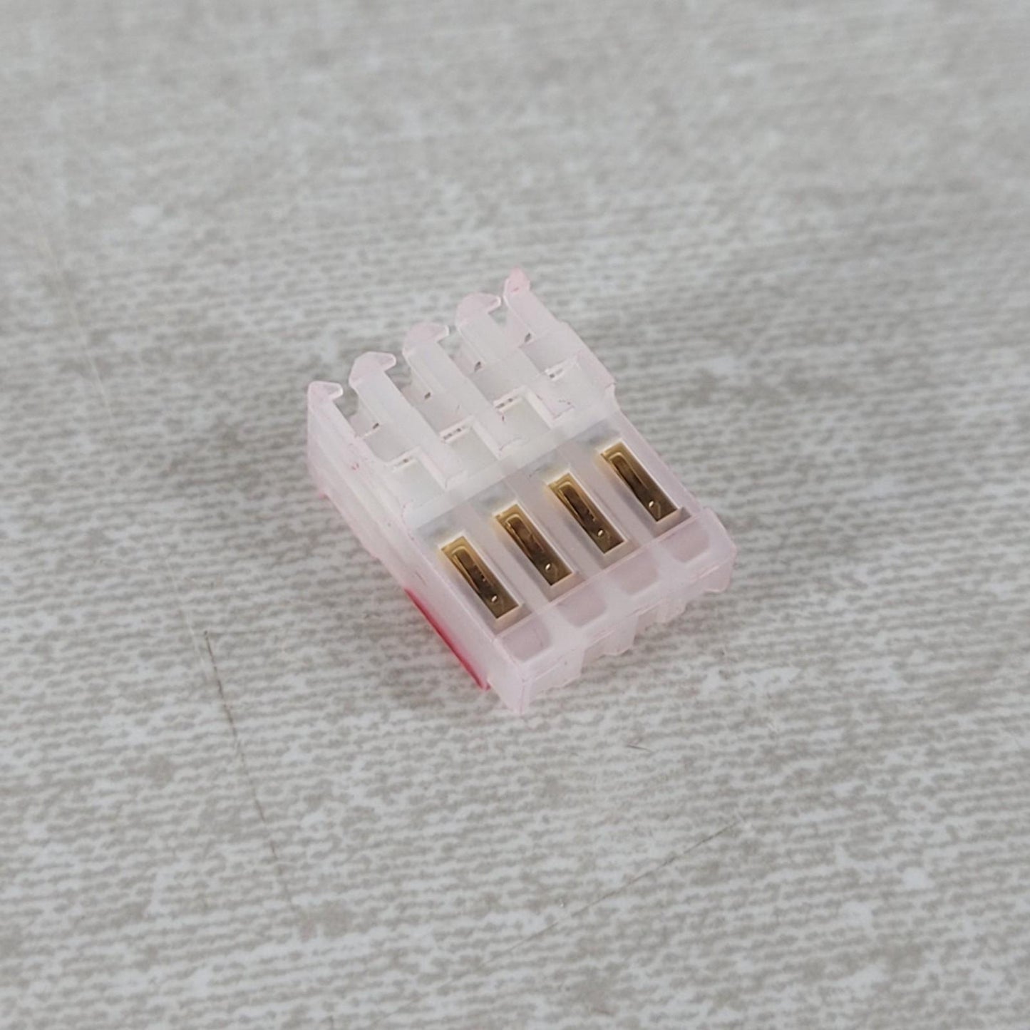 50PC Delphi Aptiv Crimp terminal 2.54mm pitch 4P 22AWG female port CE100F22-4-D