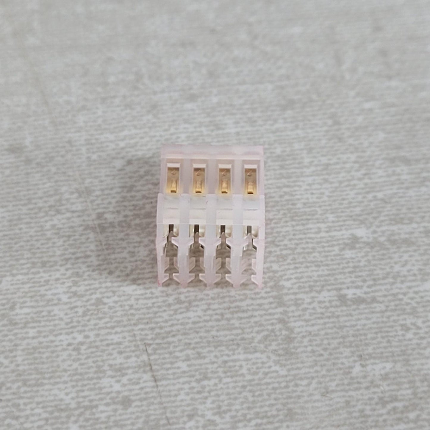 50PC Delphi Aptiv Crimp terminal 2.54mm pitch 4P 22AWG female port CE100F22-4-D