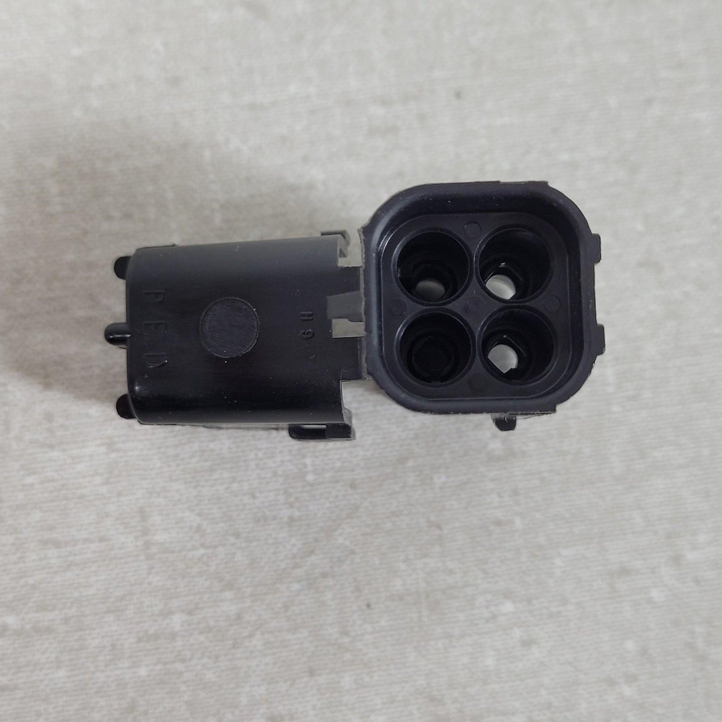 10 Pack PACKARD-DELPHI Aptiv  CONNECTOR-MALE,4 CAV,WEAT PAC-12015024-B