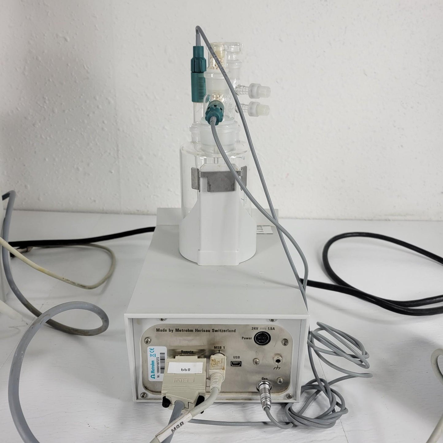 Metrohm 885 Compact Oven SC w/ 899 Coulometer and 803 Ti Stand Titration System
