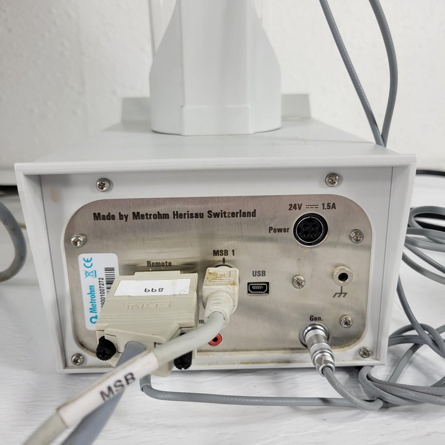 Metrohm 885 Compact Oven SC w/ 899 Coulometer and 803 Ti Stand Titration System