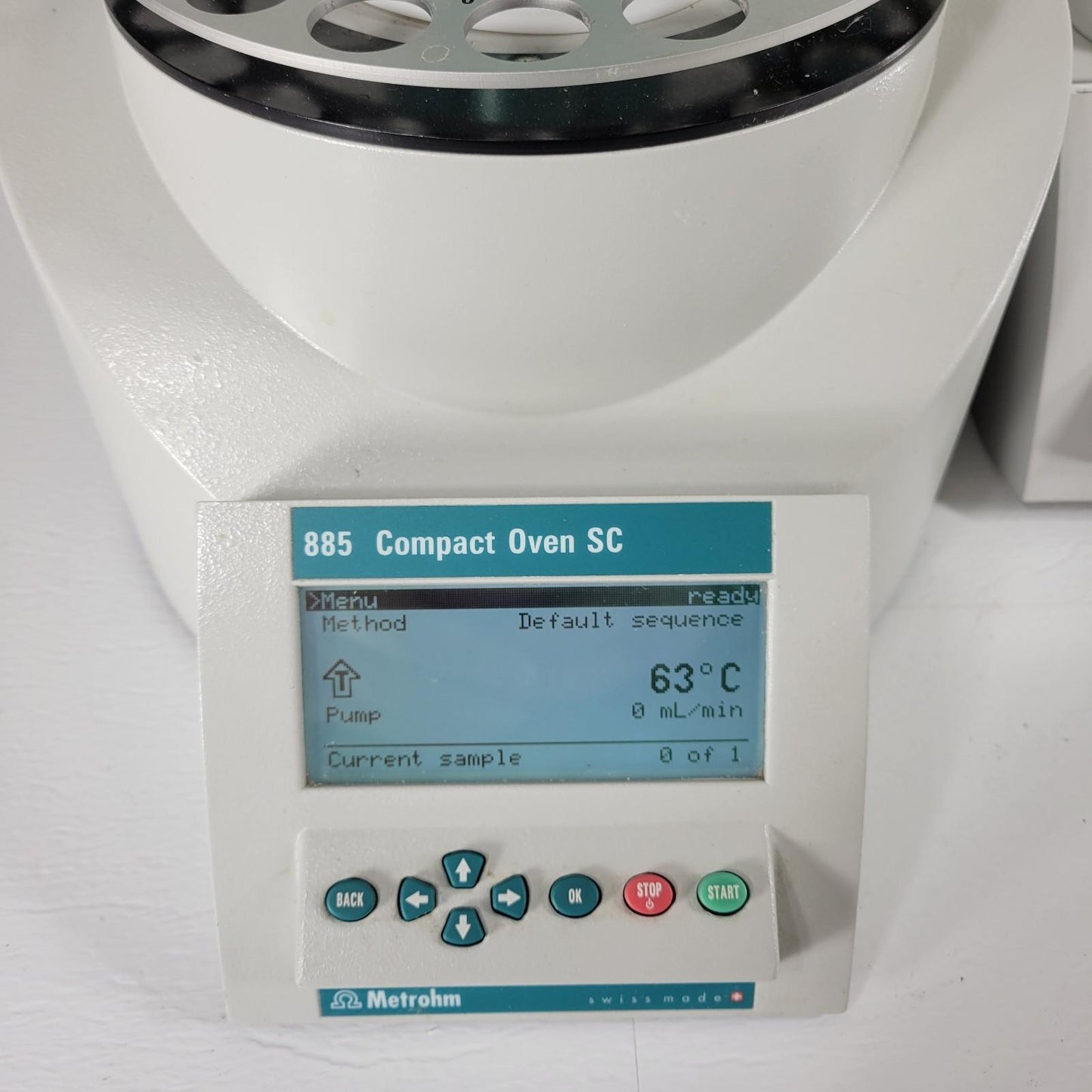 Metrohm 885 Compact Oven SC w/ 899 Coulometer and 803 Ti Stand Titration System