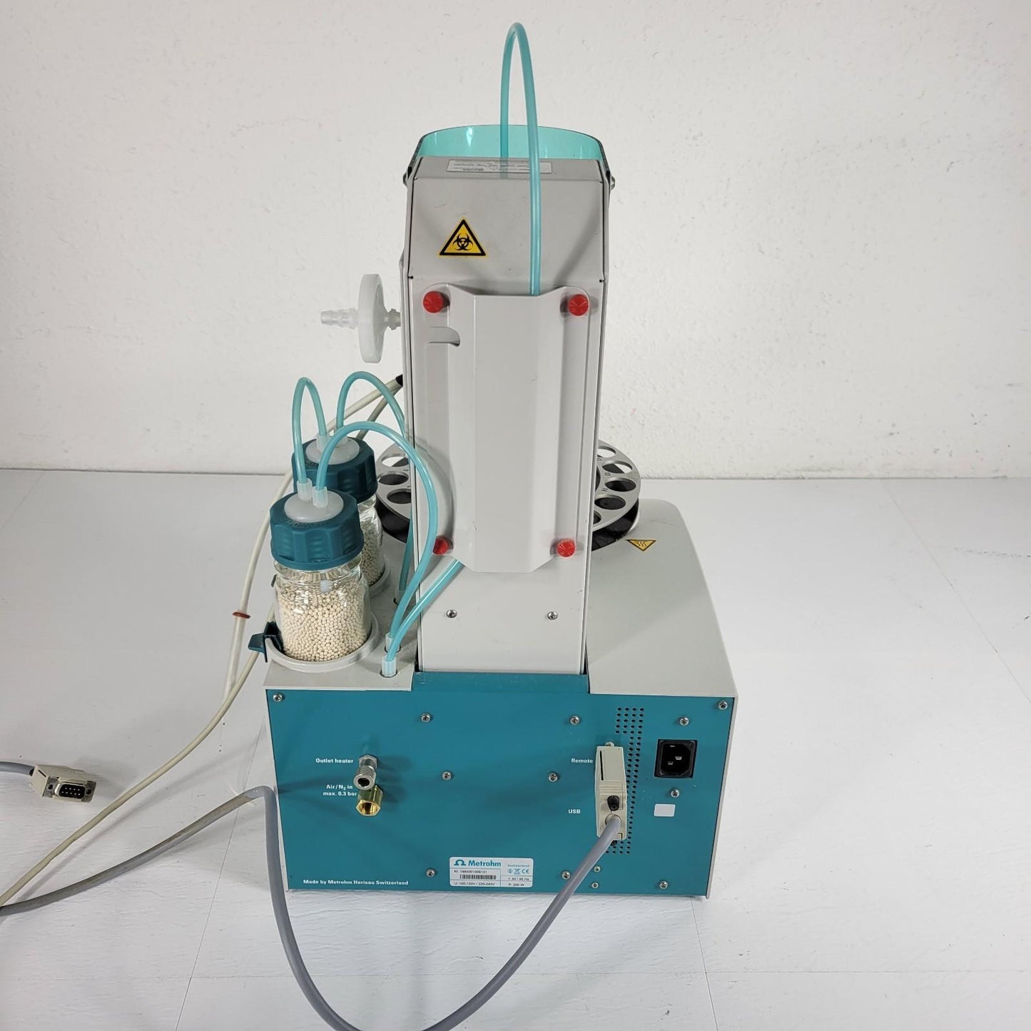 Metrohm 885 Compact Oven SC w/ 899 Coulometer and 803 Ti Stand Titration System