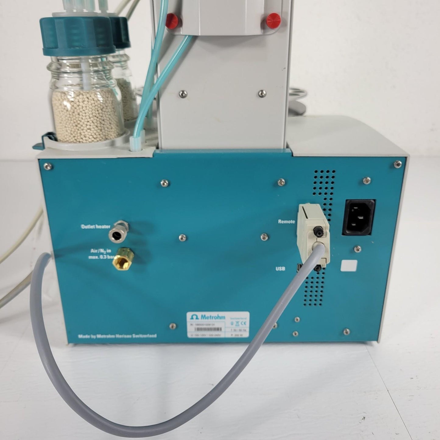 Metrohm 885 Compact Oven SC w/ 899 Coulometer and 803 Ti Stand Titration System