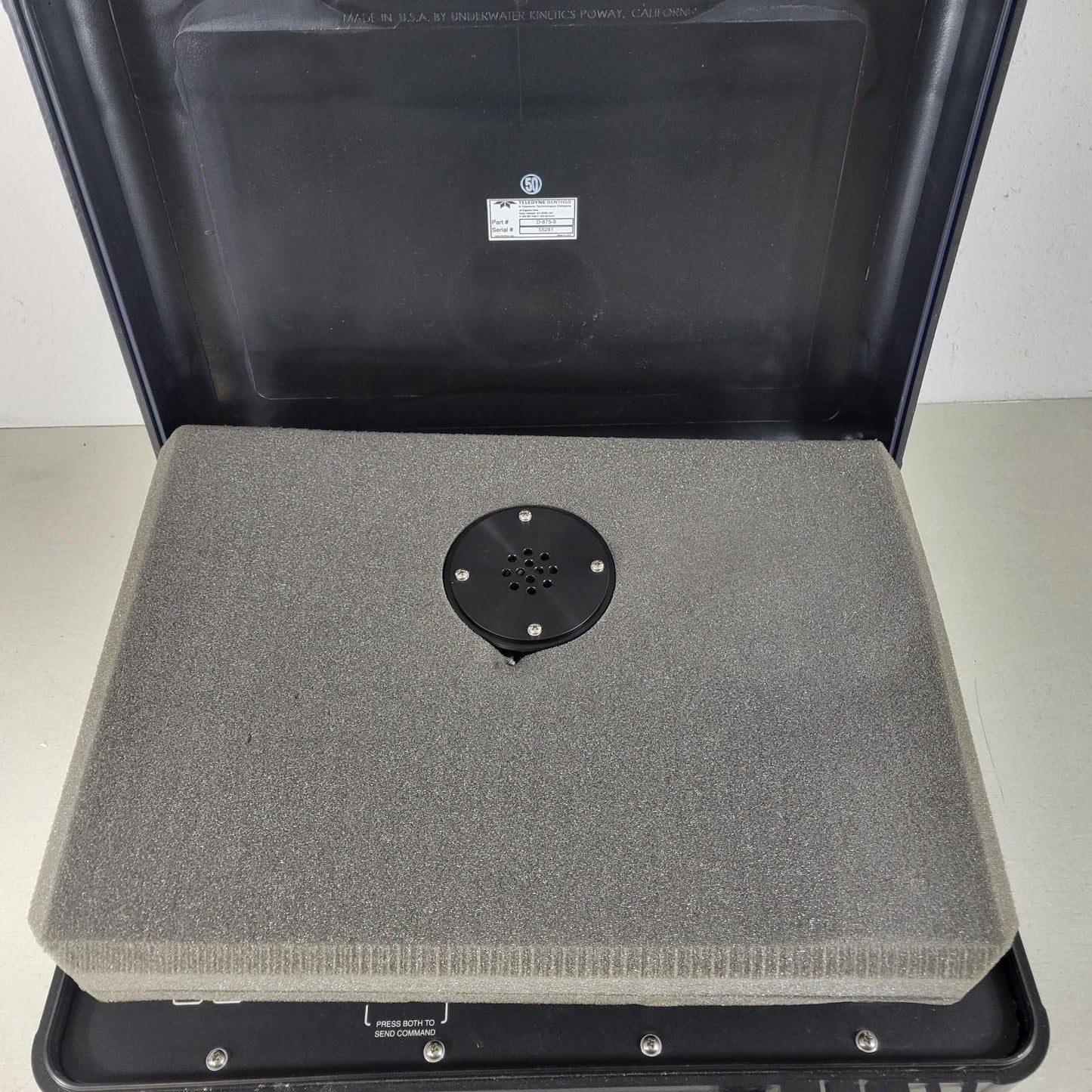 TESTED: Teledyne Benthos DS-8750 Acoustic Deck Set Underwater Release Controller