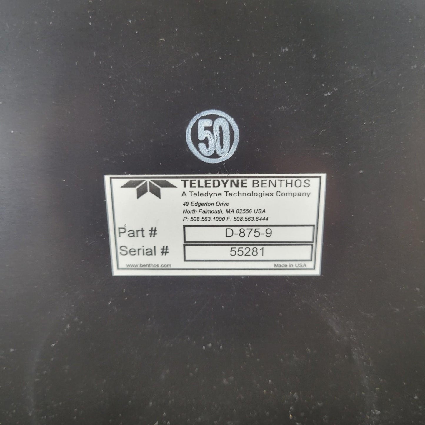 TESTED: Teledyne Benthos DS-8750 Acoustic Deck Set Underwater Release Controller