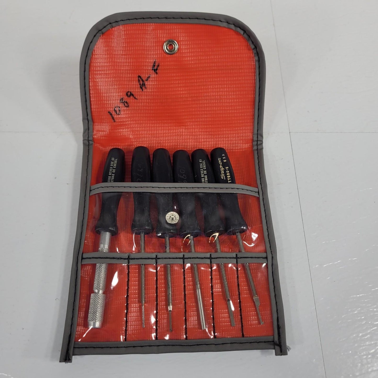 SNAP-ON TT600 6 Piece Automotive Tool Kit Bag #TT600-7