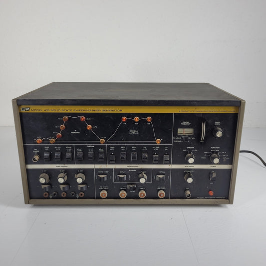 B&K Model 415 Solid State Sweep Marker Generator TV Alignment w/ Manual