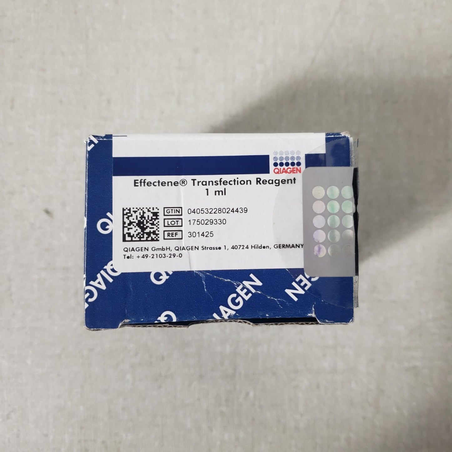 Qiagen Effectene Transfection Reagent 301425 Cell DNA Gene Transfer