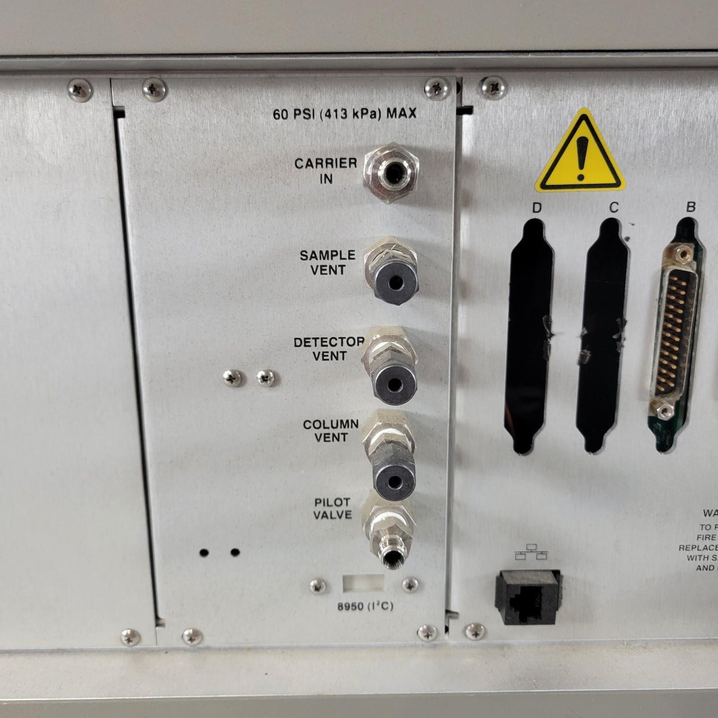 Baseline Mocon 8900 PID ABTEX Multipurpose Gas Chromatograph Dual Gas Monitor