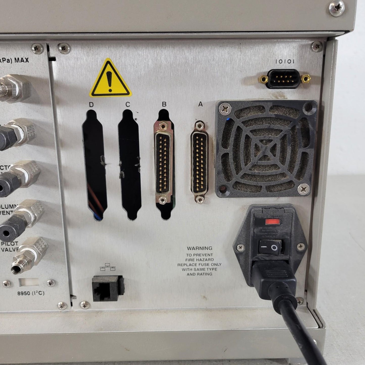 Baseline Mocon 8900 PID ABTEX Multipurpose Gas Chromatograph Dual Gas Monitor