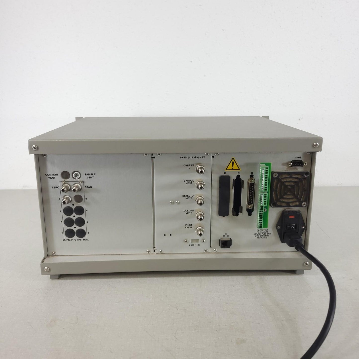 Baseline MOCON 8900 PID BevAlert ABTEX CO2 Gas Chromatograph GC