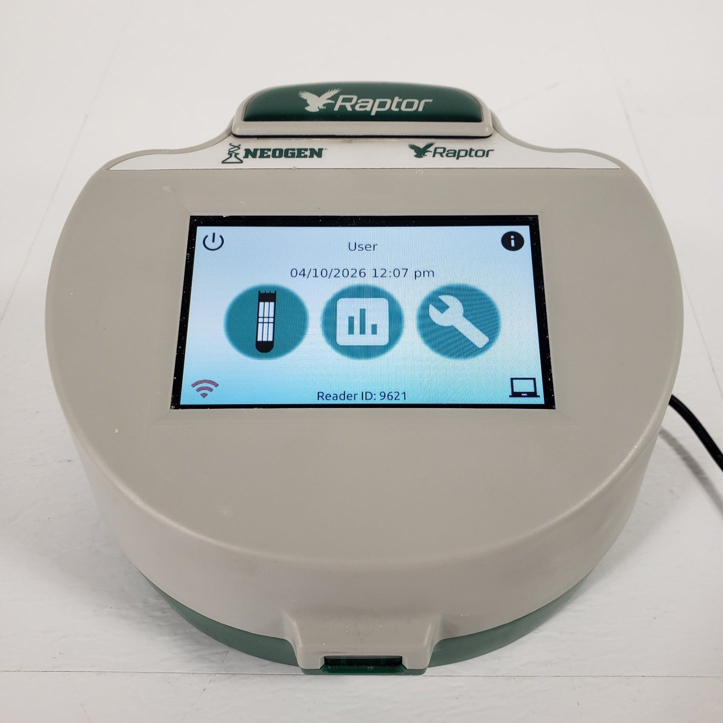 Neogen Raptor RPT-A PRT-A Automated 1-3 Sample Analysis Platform Food Safety