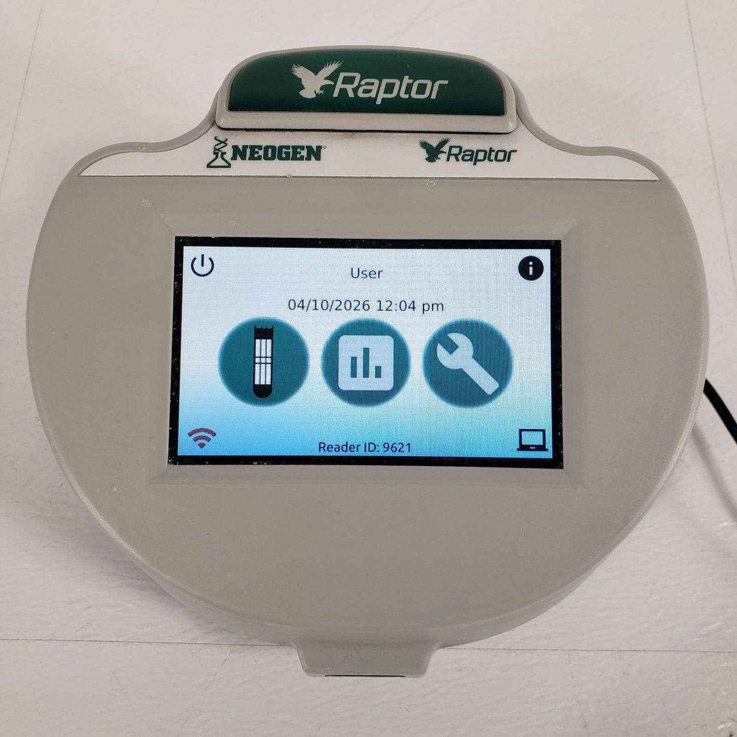 Neogen Raptor RPT-A PRT-A Automated 1-3 Sample Analysis Platform Food Safety