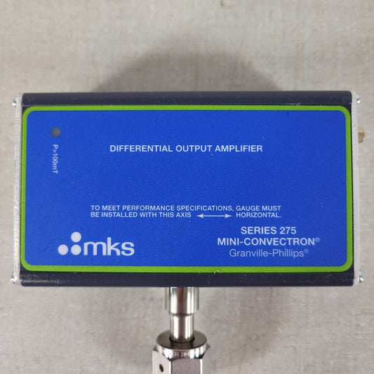TESTED MKS 2754400GQT Gauge 275 Mini-Convectron Differential Output Amplifier