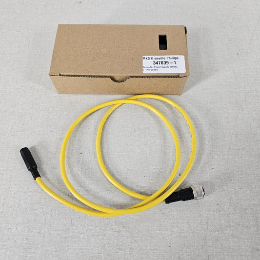 MKS Granville-Phillips 347039-1 DeviceNet Power Supply 115VAC 5-Pin Variant UHV