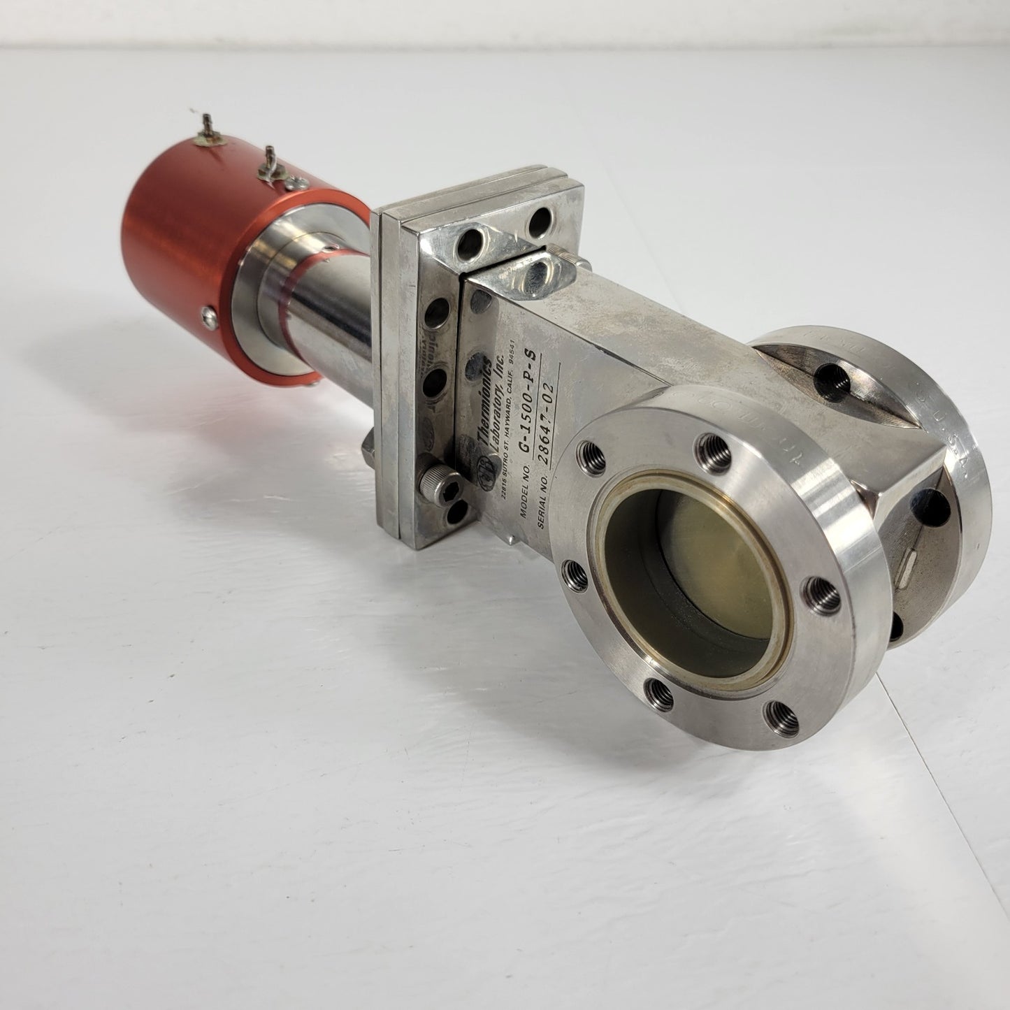 TESTED Thermionics G1500PS Gate Valve O-Ring 2.75" CF DN35CF Conflat Flanges