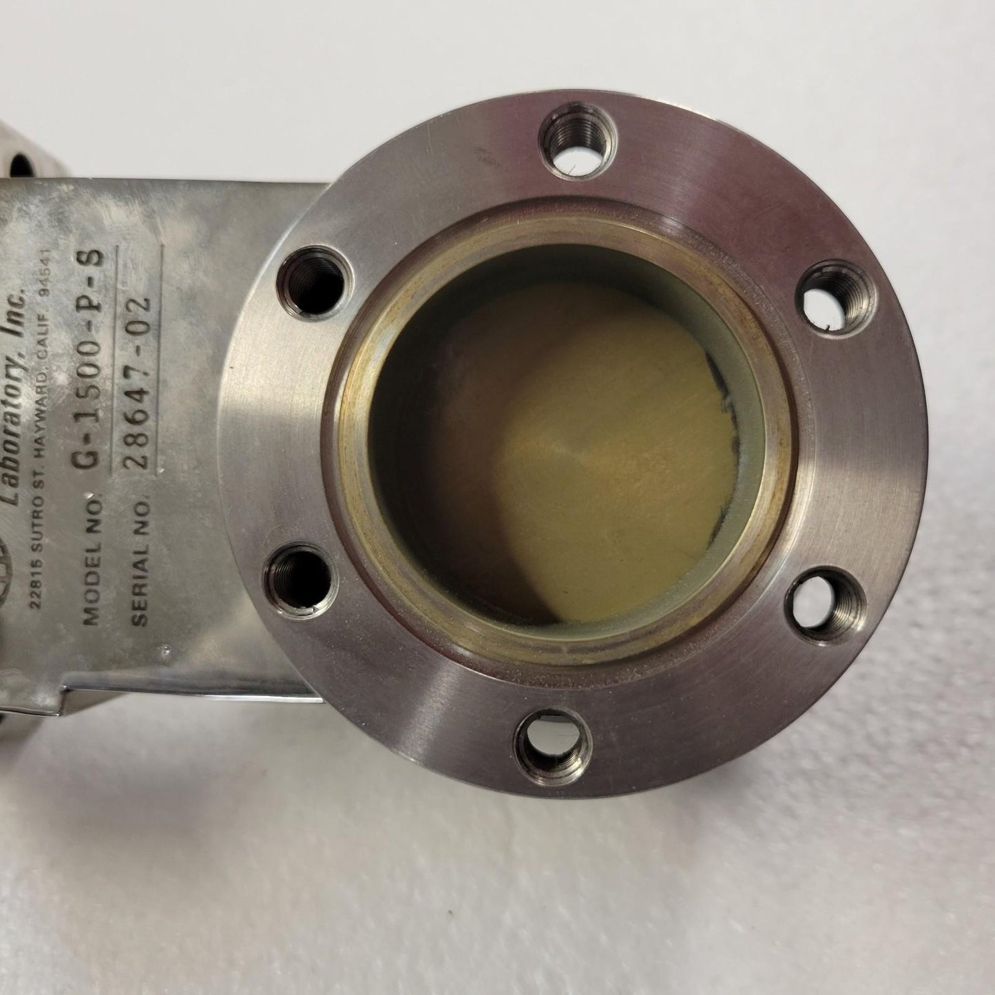 TESTED Thermionics G1500PS Gate Valve O-Ring 2.75" CF DN35CF Conflat Flanges