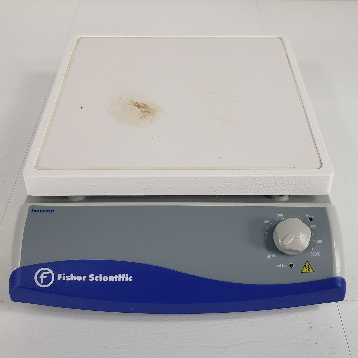 TESTED Fisher Scientific 11-600-49H Isotemp Hot Plate 30-550°C 120V 13A 60Hz