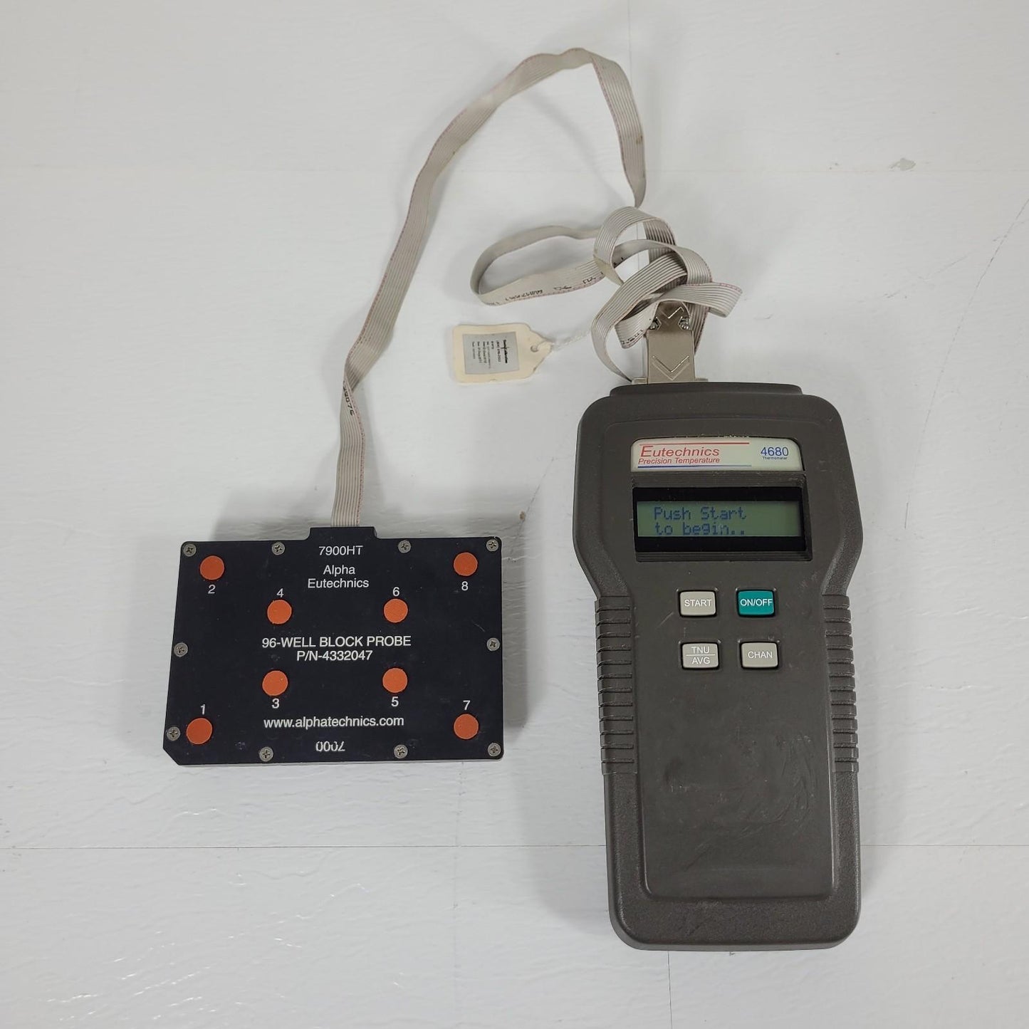 Alpha Technics 4680 Temperature Verification 7900HT 4332047 96-Well Block Probe