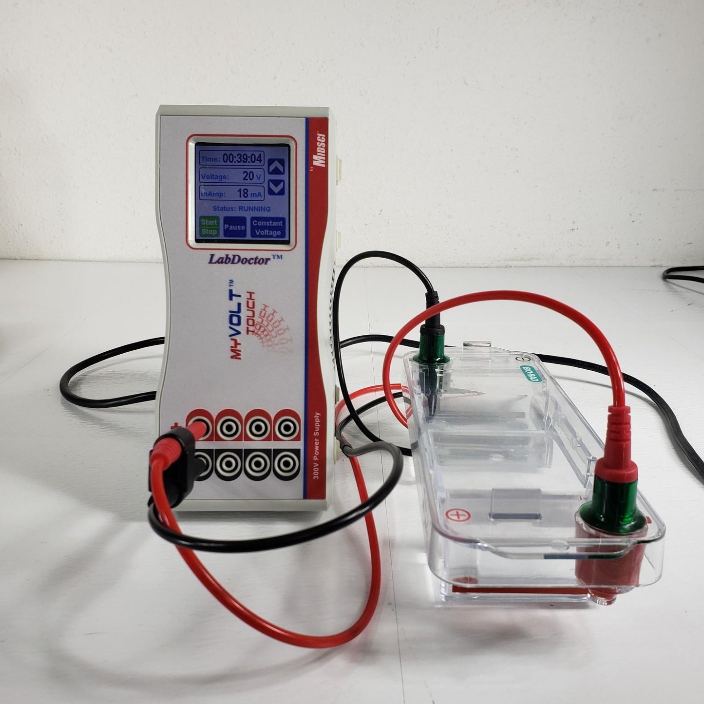 TESTED Accuris E2301 LabDoctor MyVolt Touchscreen Electrophoresis Power Supply